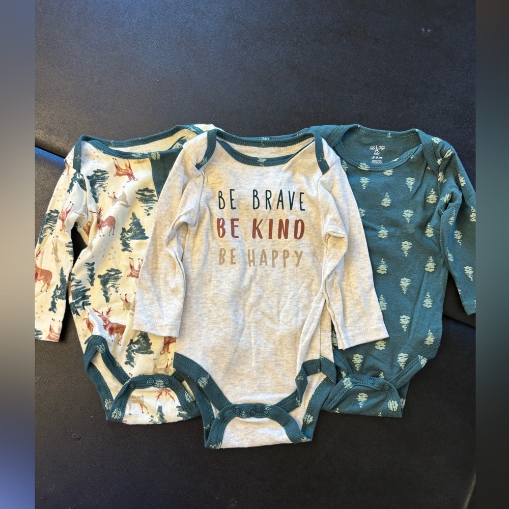 Kids One Pieces Set - Forest and Inspirational Prints